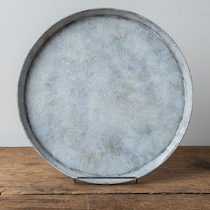 灰雪　フラットプレート　25cm