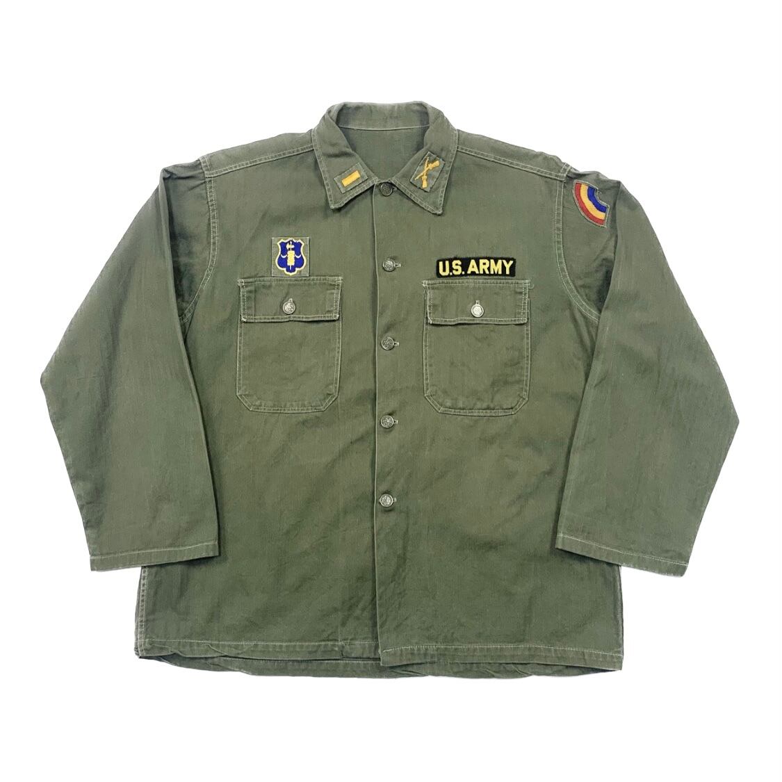 50s U.S. ARMY 13スターボタン HBT シャツジャケット ビンテージ