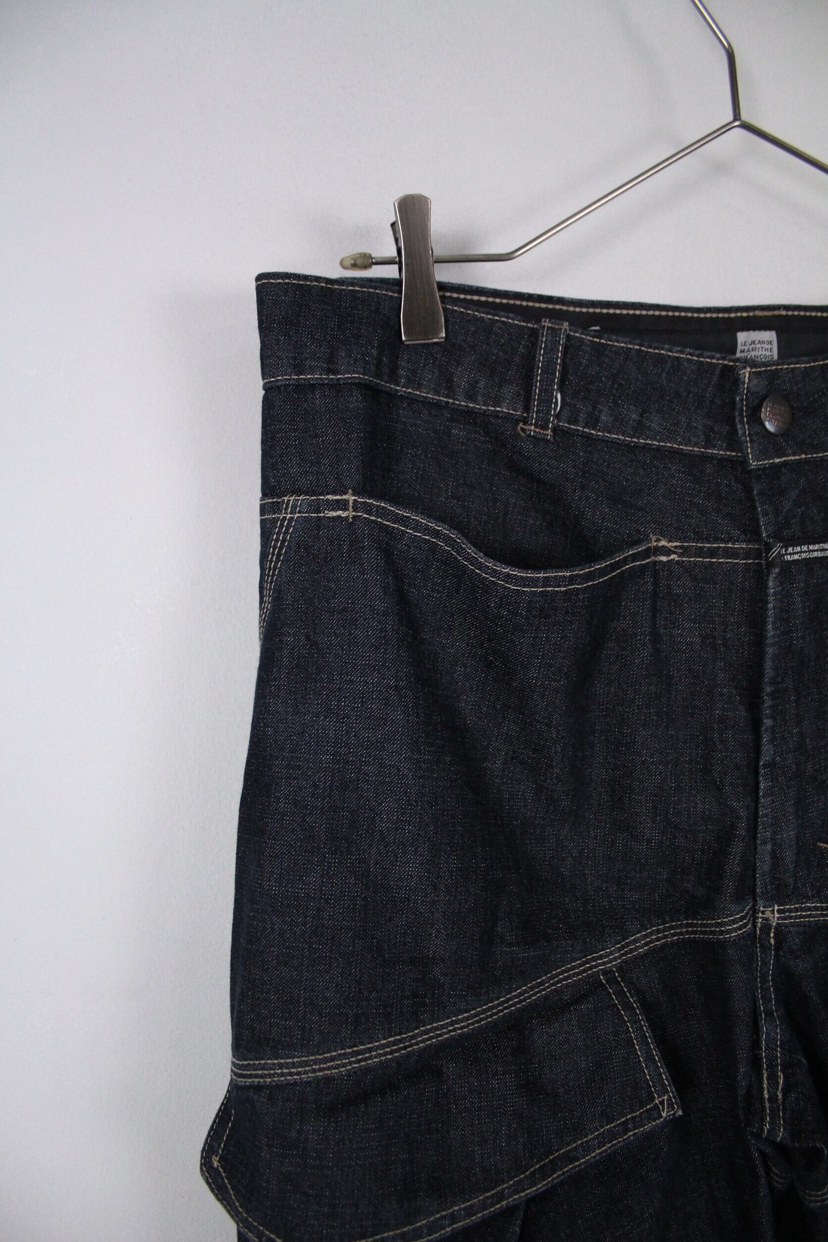 Marithe Francois Girbaud　バギージーンズ MARITHE FRANCOIS GIRBAUD” Double Knee Buggy Painter Denim