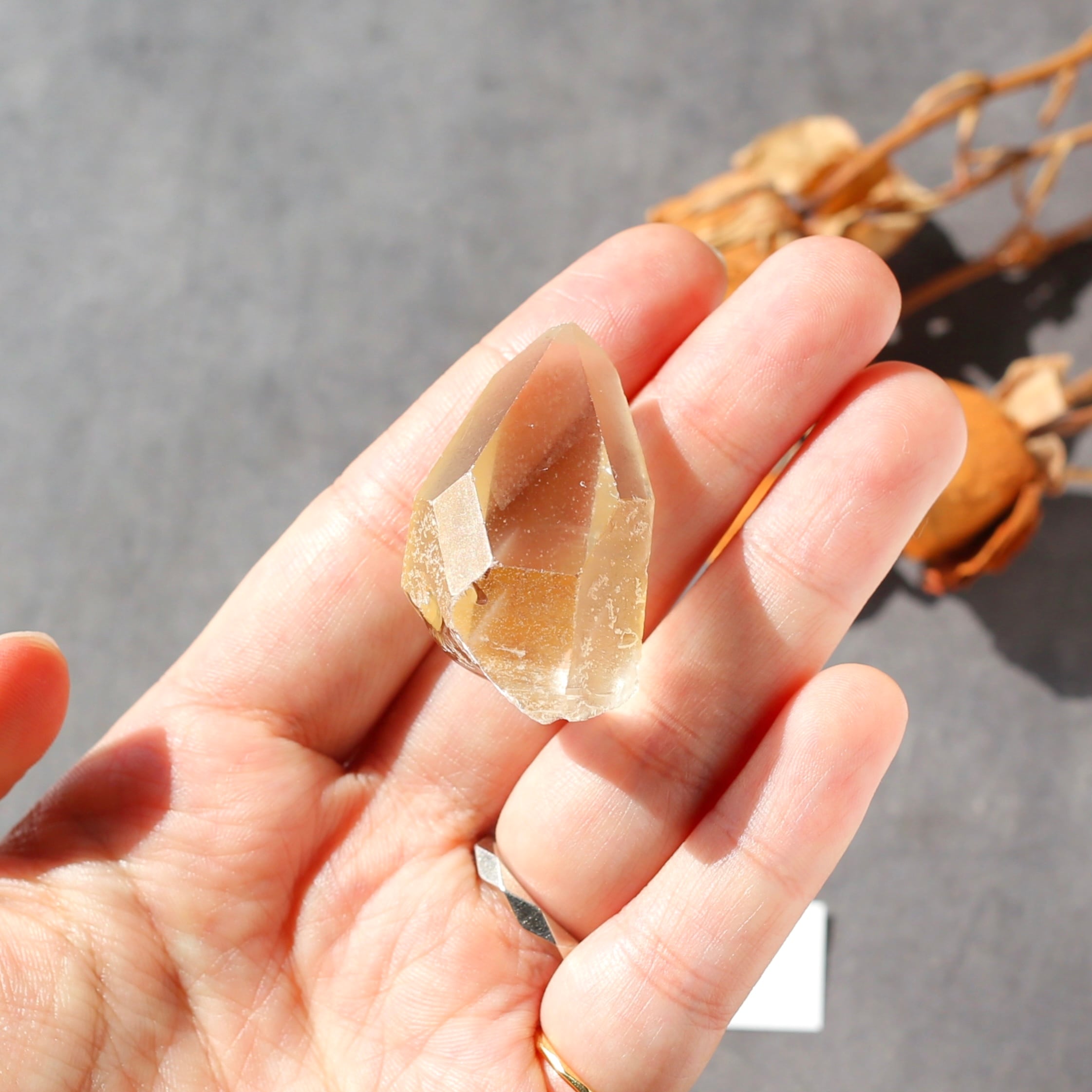 ゴールデンヒーラー クォーツ 原石 水晶 鉱物 希少石 天然石 | glanz licht