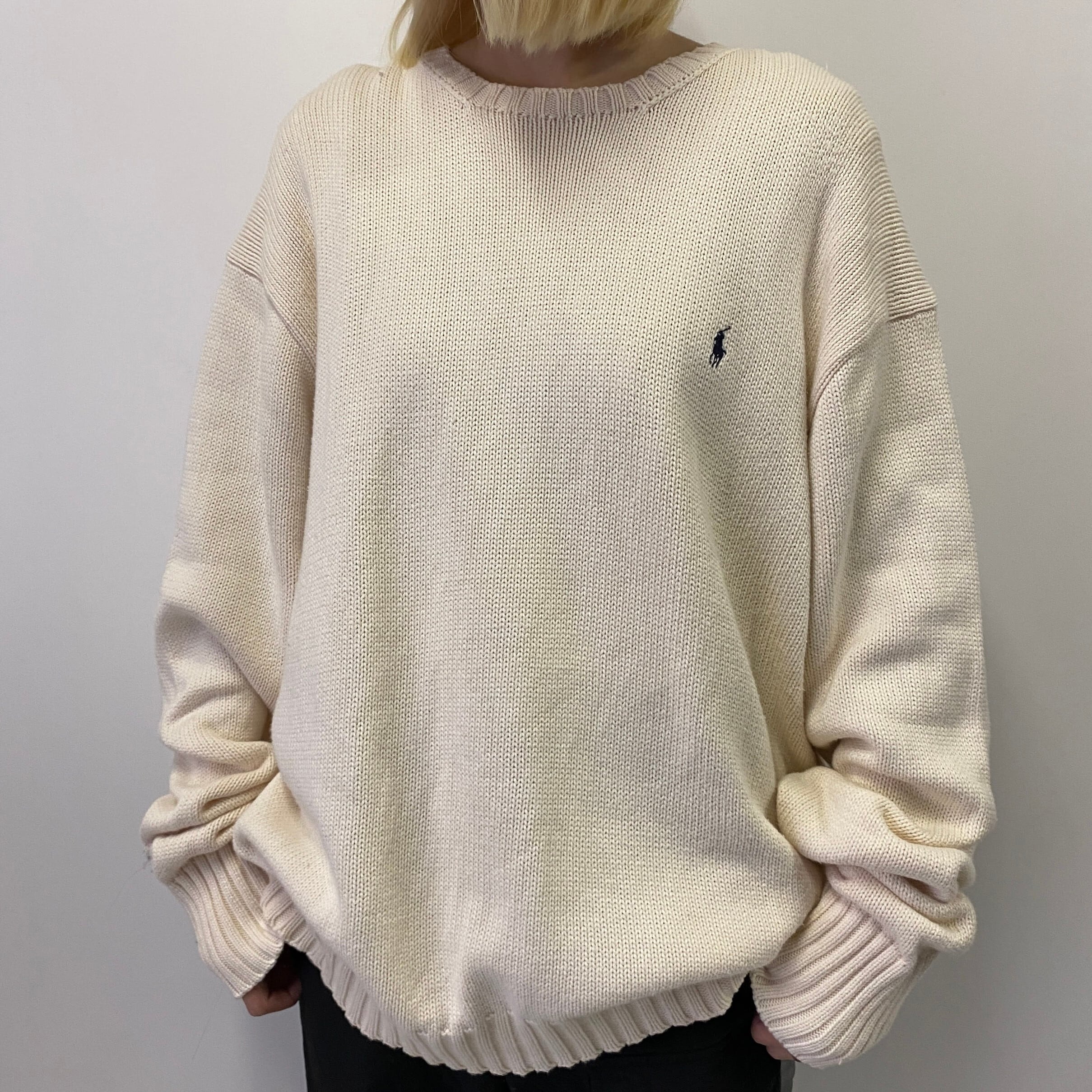 Polo by Ralph Lauren ポロバイラルフローレン コットンニットセーター Polo by Ralph Lauren ポロバイラルフローレン コットンニットセーター