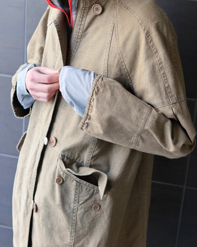 middle length double zip-up blouson
