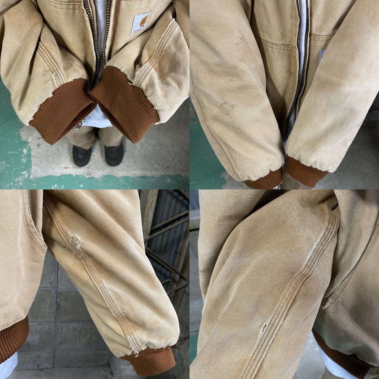 90年代 ビンテージ USA製 カーハート アクティブパーカー ダック