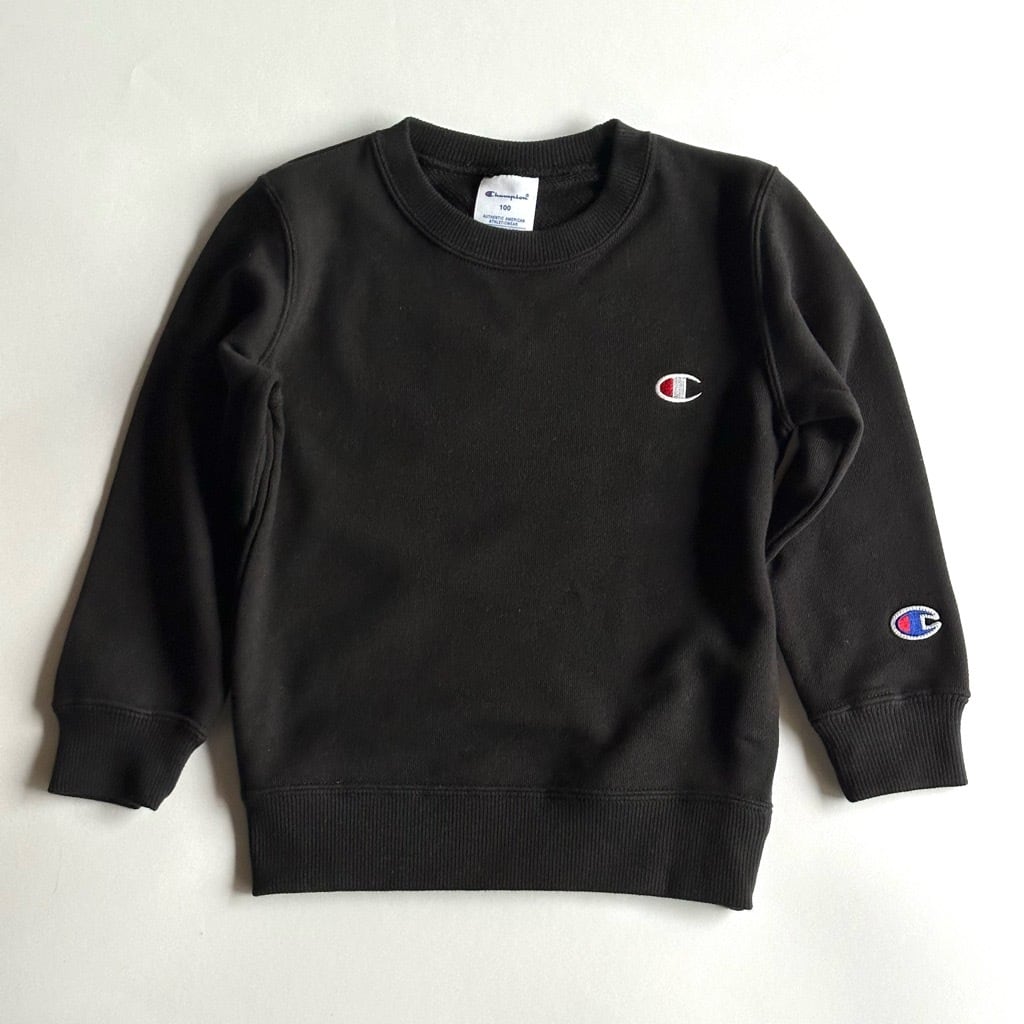 Champion C/N Sweatshirt【100-140cm】Black