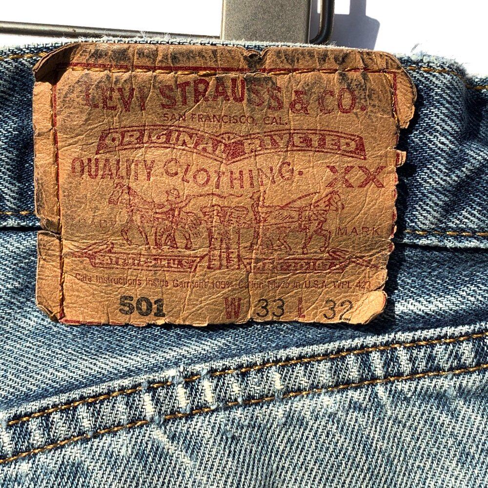 Levis 501 [Levis 501-0119 Made in USA] [1990s] Vintage Denim Pants