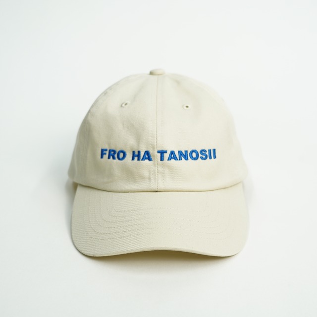 FRO CLUB × BOKU HA TANOSII ／ FRO HA TANOSII CAP " ナチュラル × ライトブルー "