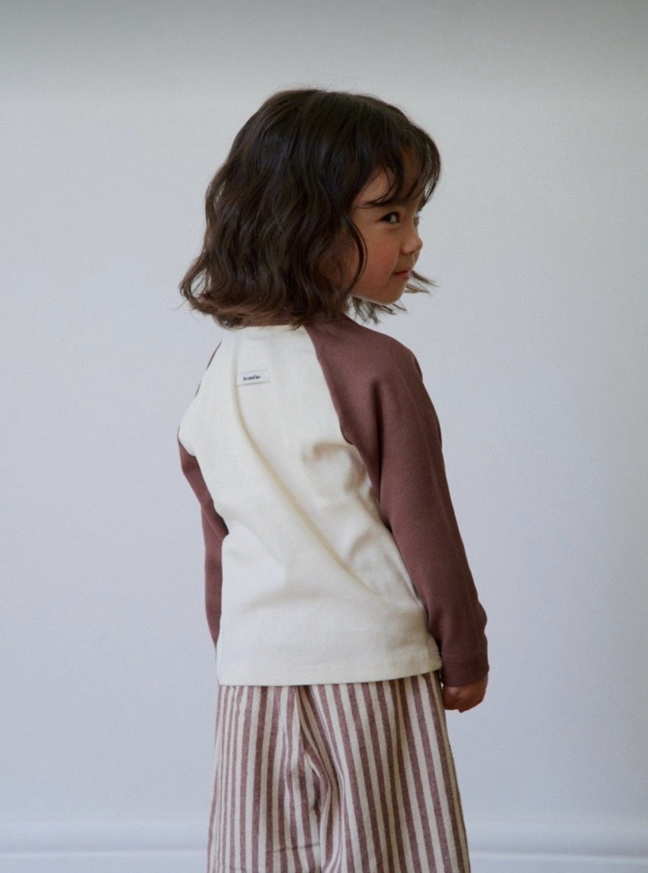 韓国子供服 / 26Autumn / 〖取寄〗ko and ko / ストレッチナグランT / ベビー服 / キッズ服 *XXS~L*