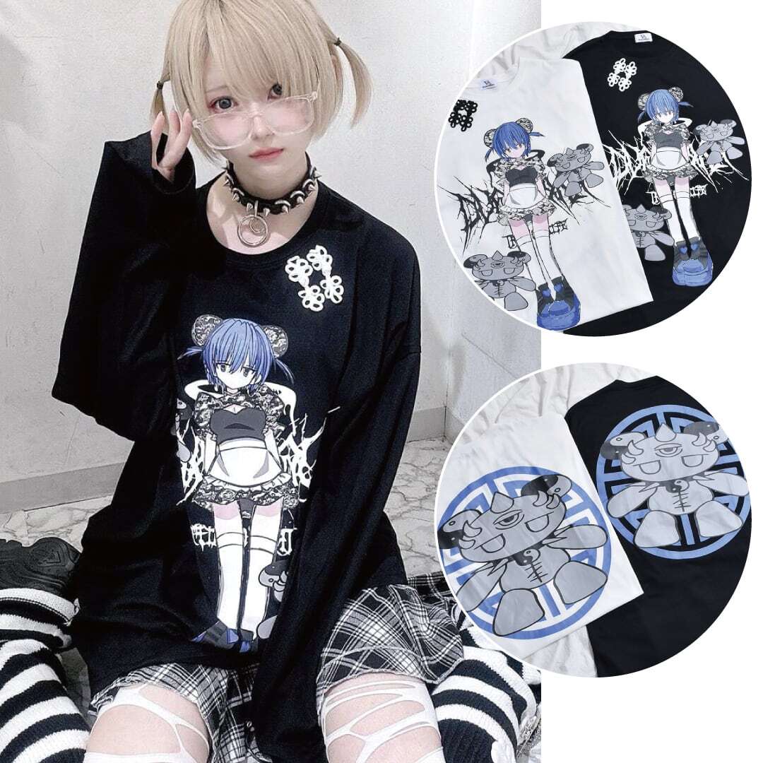❤️ボブ74★アルベロベロ❣️可愛い上着 7/17 再入荷！】睡?中チャイナGIRLロンT | VOLCAN&APHRODITE