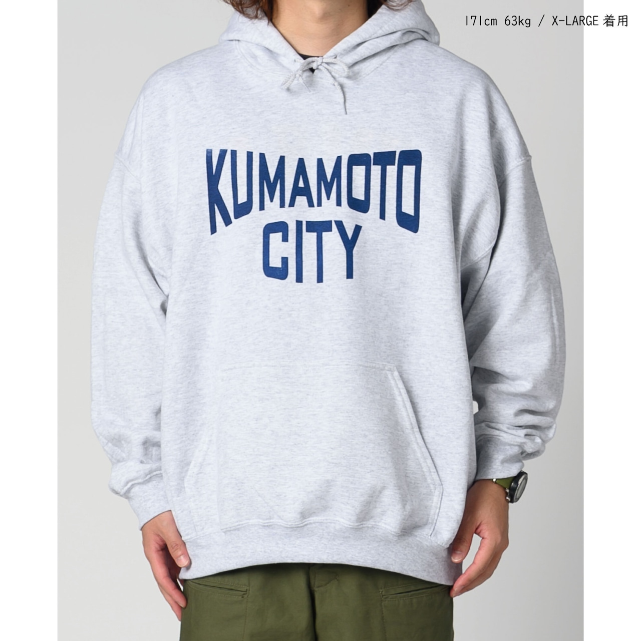 【DARGO】KUMAMOTO CITY Pull Over Hoodie（2color）