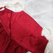 パーティドレス ワンピース HANGIAOSHI カラオケ フォーマル 演奏会 発表会 二次会 白 ホワイト系 レッド系 赤 謝恩会 ピアノ キャバドレス お呼ばれドレス 結婚式ドレス 大人可愛い ドレッシー シンプル デートコーデ きれいめ カジュアル エレガント 体型カバー レディースファッション モードスタイル ルームウェア 着回し 短丈 長丈 ふんわりシルエット ファッションアイテム ステージ衣装