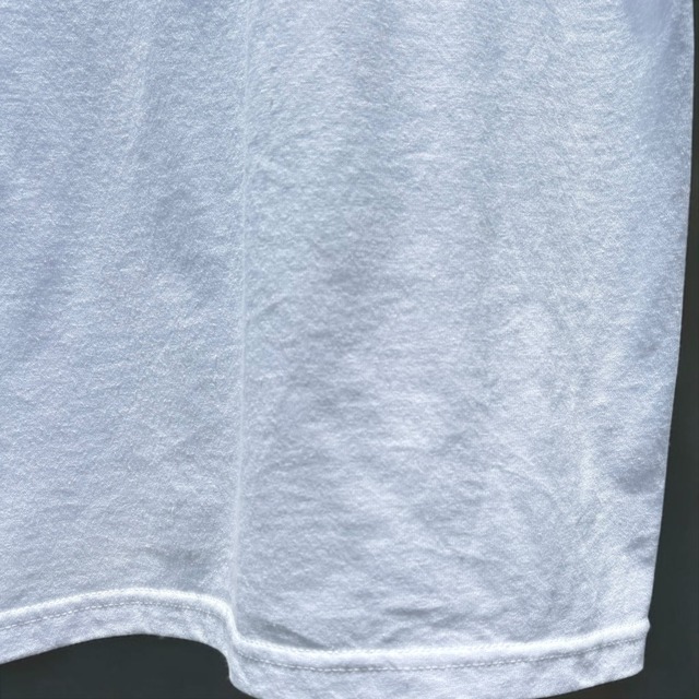 【LADIES】Vintage Ringer Graphic Tee - Oversized L