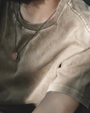 Retro Batik Khaki T-Shirt  K0279