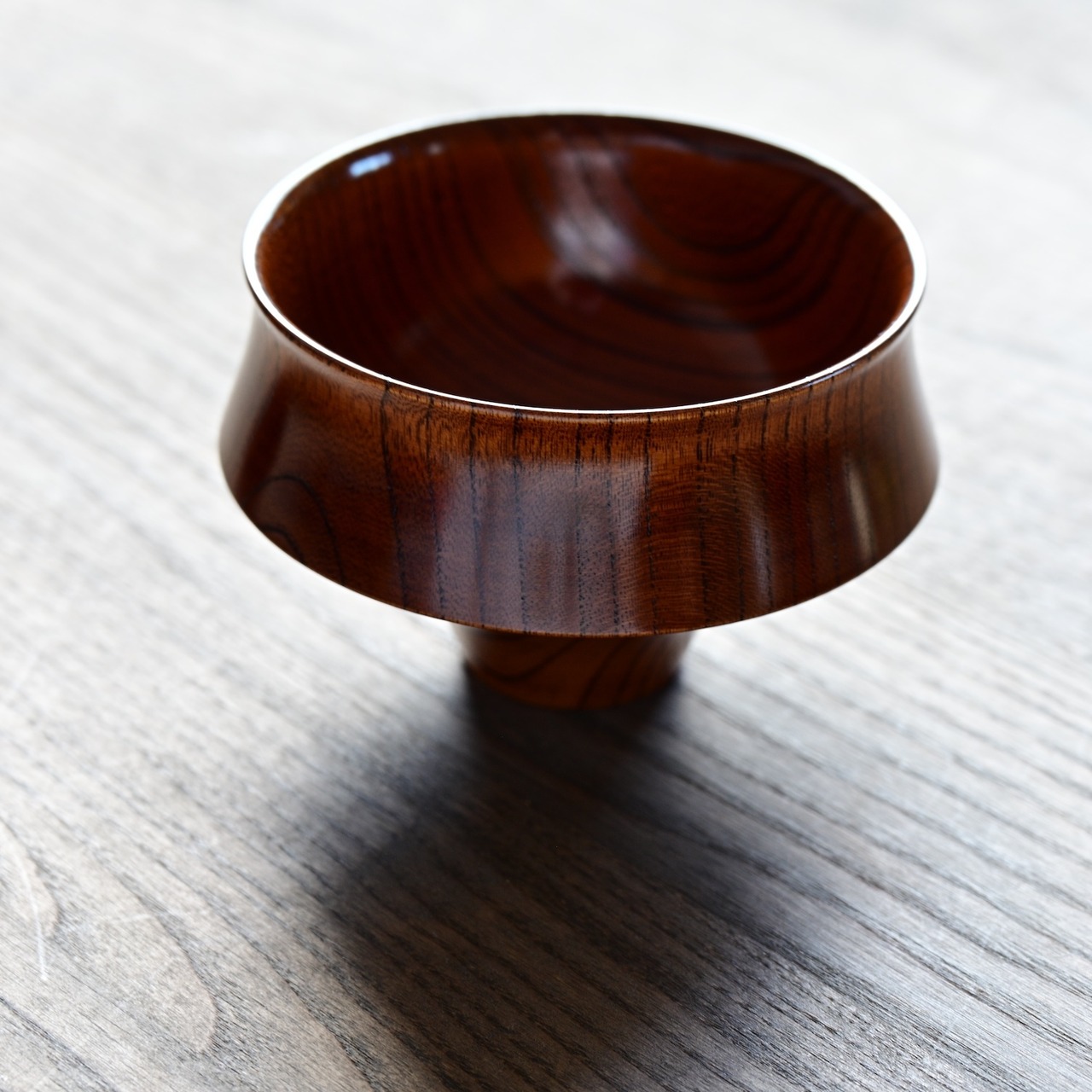 我戸幹男商店　TSUMUGI 汁椀 富士  / Gatomikio  TSUMUGI  SOUP  BOWL FUJI M 黒