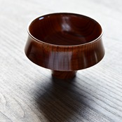 我戸幹男商店　TSUMUGI 汁椀 富士  / Gatomikio  TSUMUGI  SOUP  BOWL FUJI M 黒