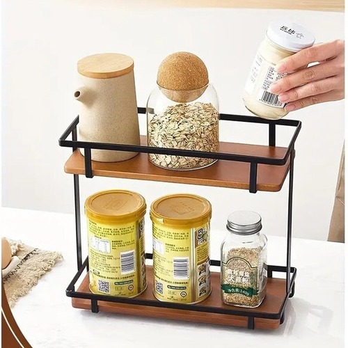 小物収納棚 小物収納ケース 木製 ２段 小物置き リビング収納 デスク収納 ヴィンテージ おしゃれ 北欧