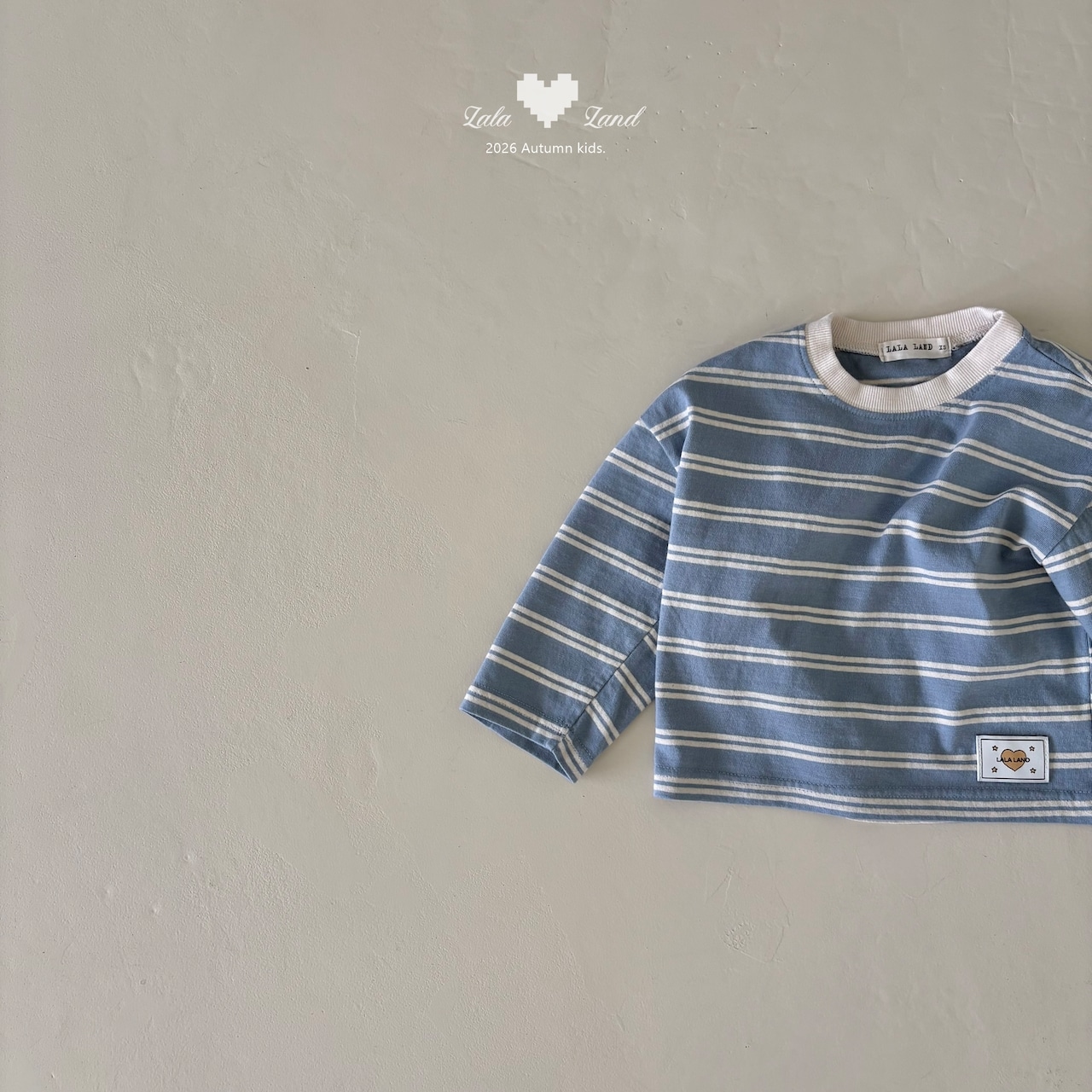 韓国子供服 / LALALAND / 26Autumn / セイントTシャツ / 秋服 / キッズ *XS~XL*