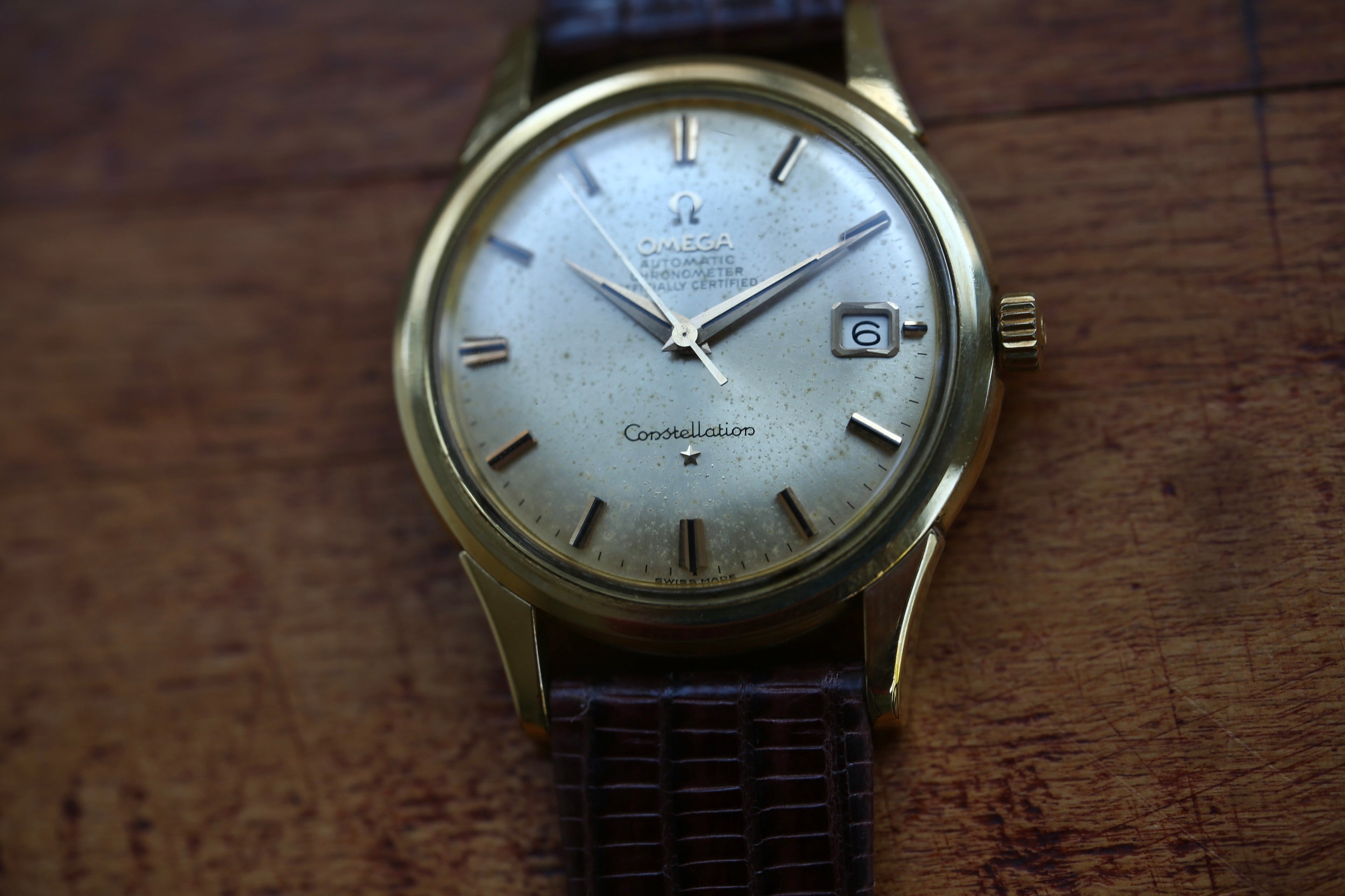OMEGA】1963年製 オメガ コンスレーション デイト ”ビッグケース