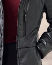 【縦艶補整】ラムレザーダウンコート