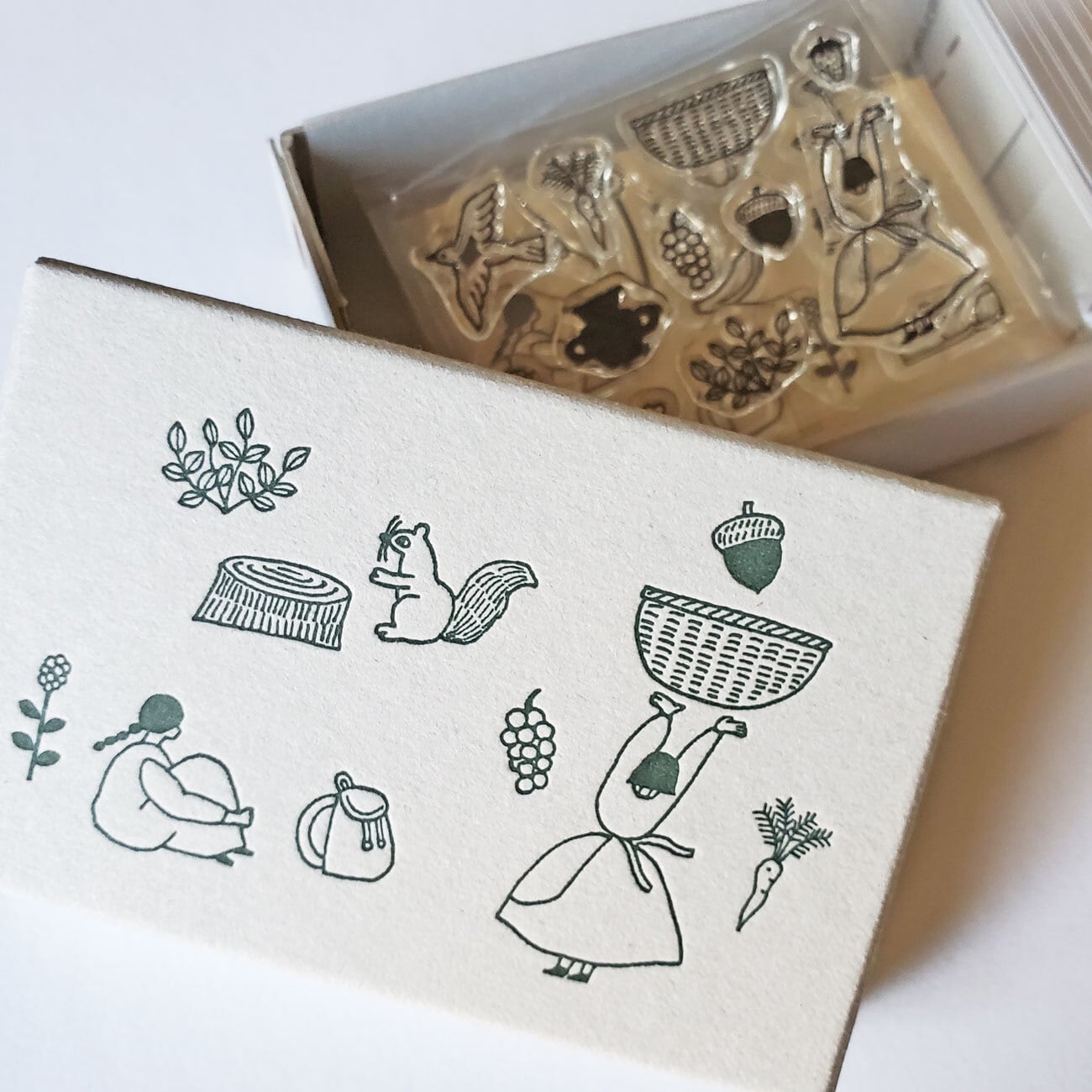 海外製クリアスタンプ まとめ売り 15個セット ネクタイ×水縞 自在ハンコ クリアスタンプ 図案セット 散歩道 | 文具