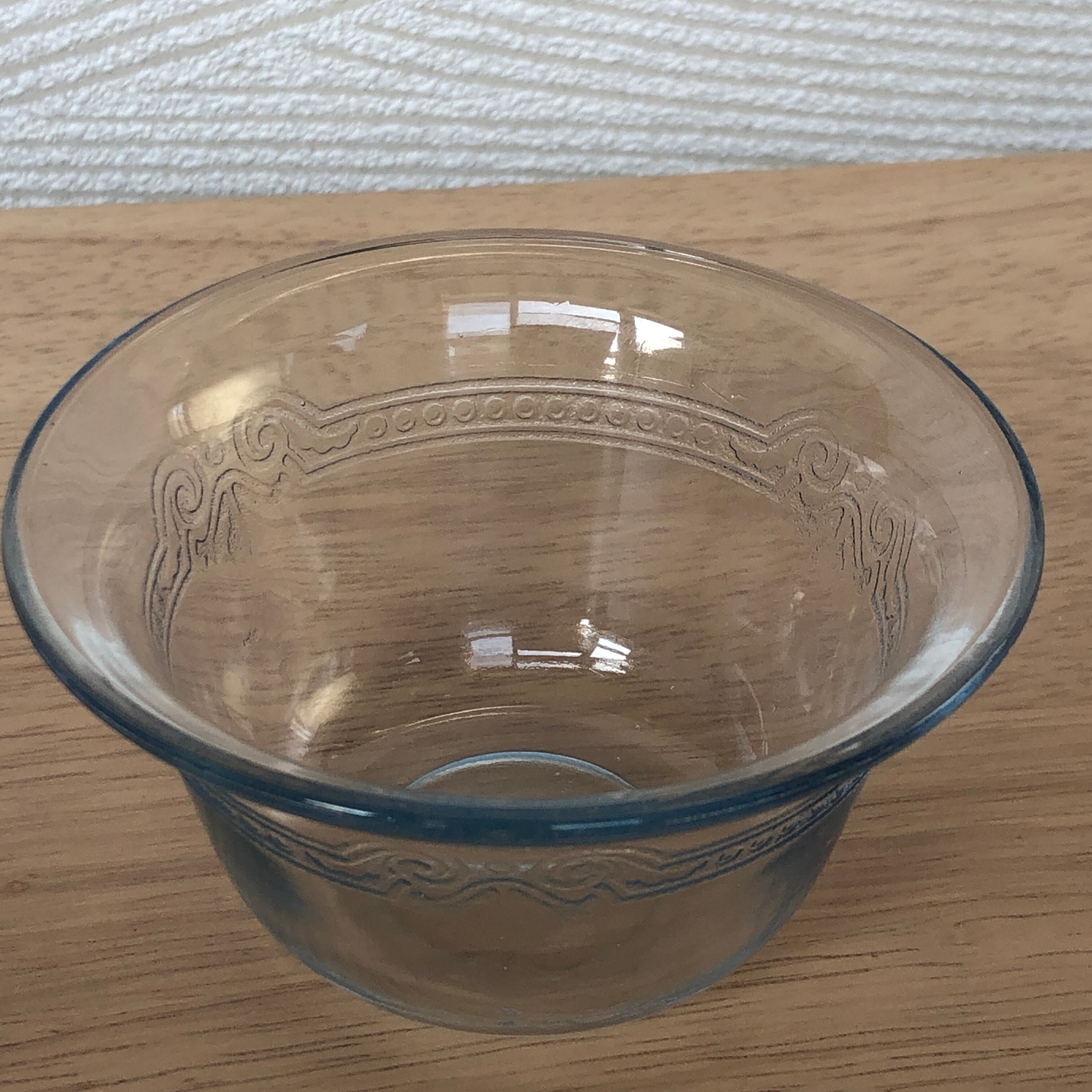 ファイヤーキング  カスタードカップ　フィルビー　サファイアブルー　10個セット 再入荷】ファイヤーキング サファイアブルー フィルビー カスタード