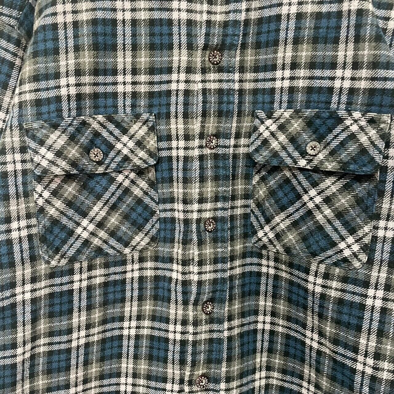 MOOSE CREEK 長袖ネルシャツ L コットン100% | 古着屋OLDGREEN
