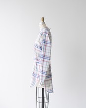〈CÉLINE by phoebe philo〉Madras Check Blouse