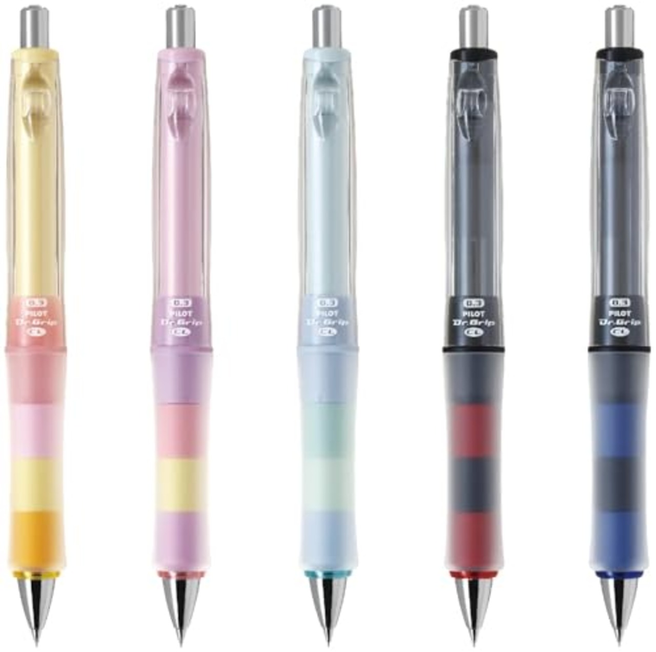 PILOT シャープペンシル ドクターグリッップCLプレイボーダー 0.3mm ブラック×ブルー HDGCL50R3PBL