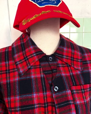 【REPOSE  AMS 16Y】FIRECRACKER HORIZON CHECK