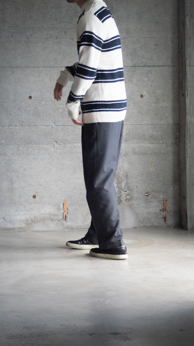 "CHAPS" used Cotton wide border knit