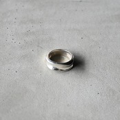 INTÉRIM / TAXCO SILVER FLAT TWISTED RING