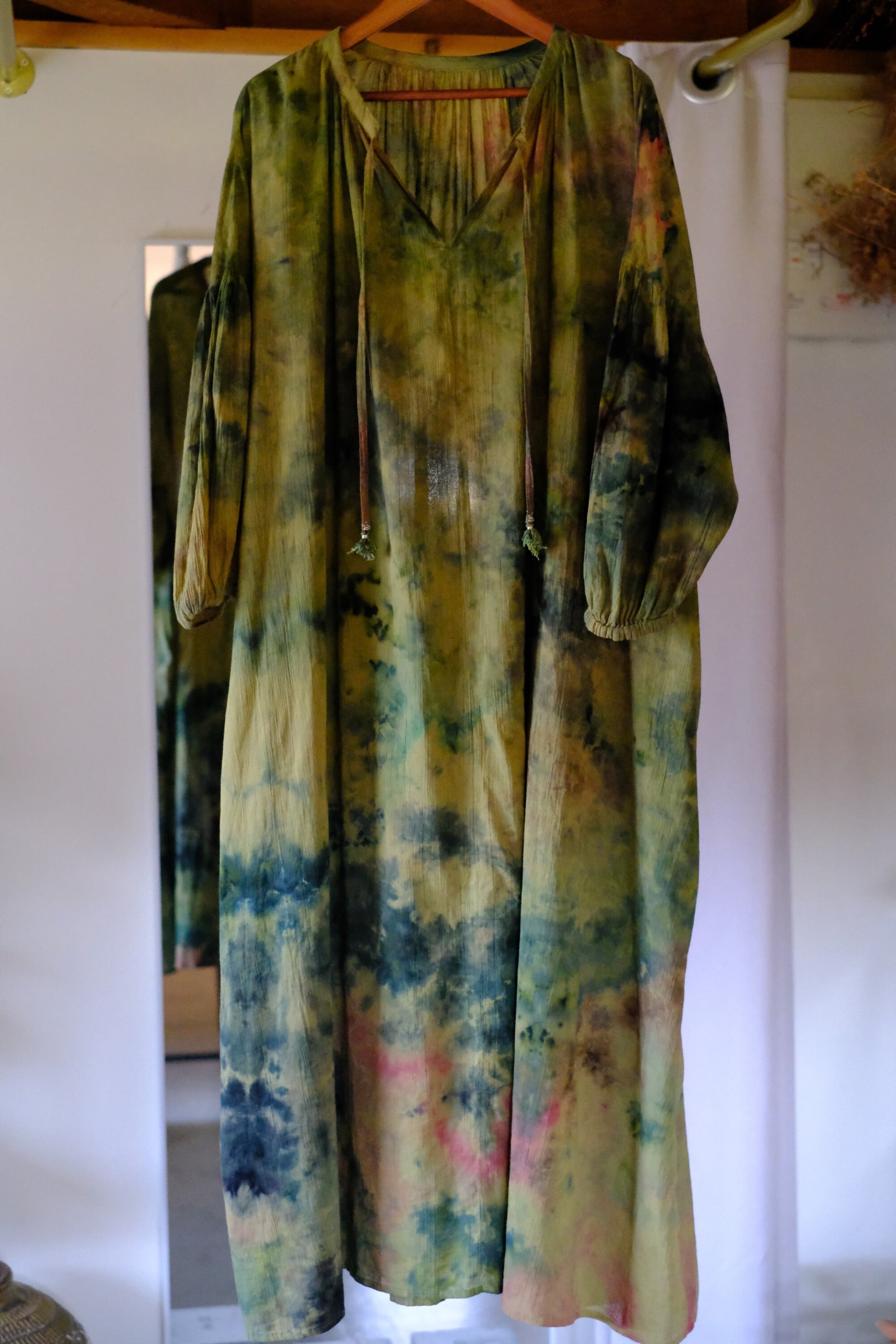 【remake】長袖ワンピース u-0205