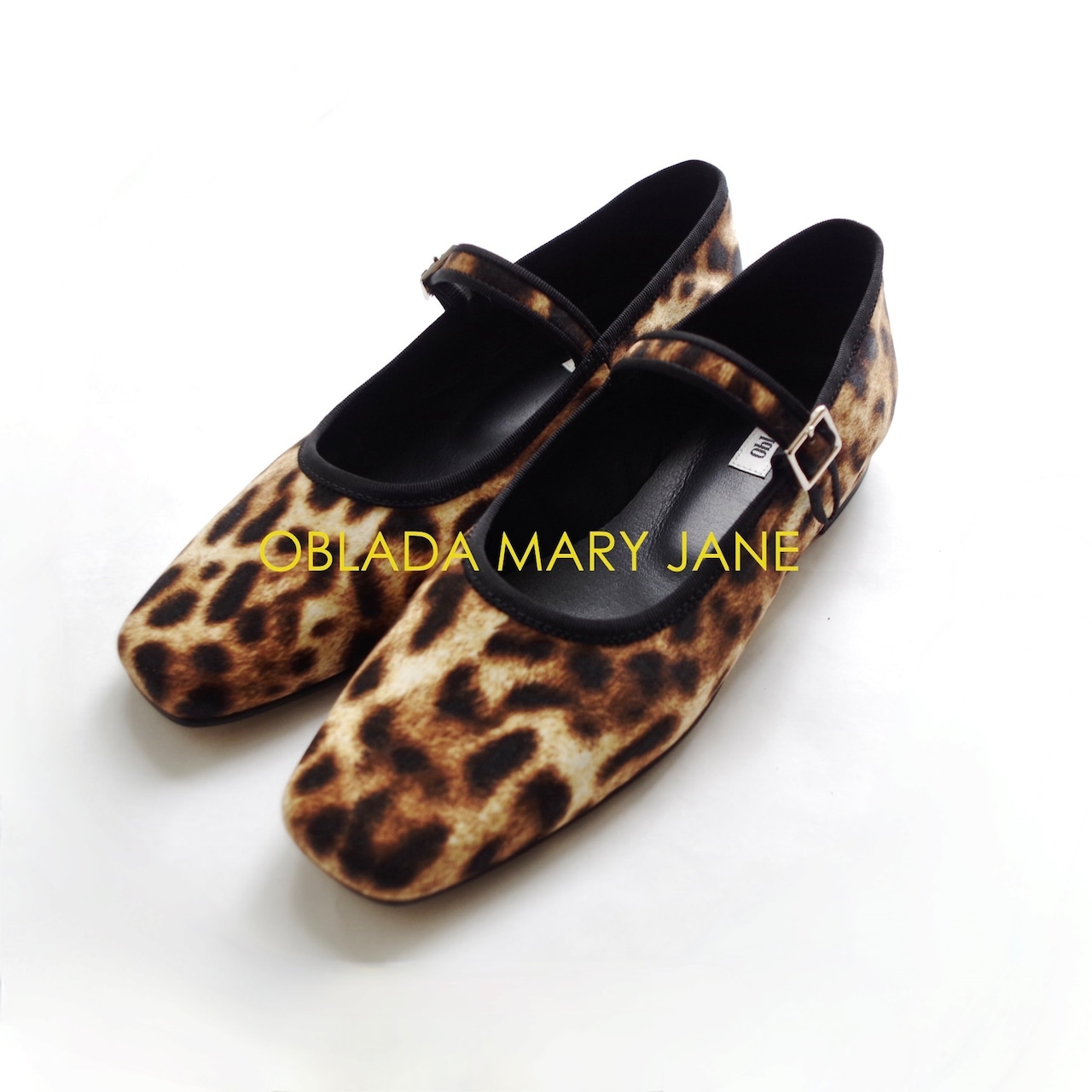 Oblada  OBLADA MARY JANE（LEOPARD)