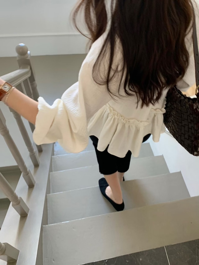 (予約) pretty young thing / Shushu blouse 2color　