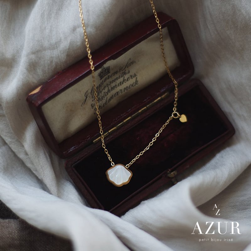 数量限定】イリデッセントシェルネックレス | AZUR Tokyo（アズール