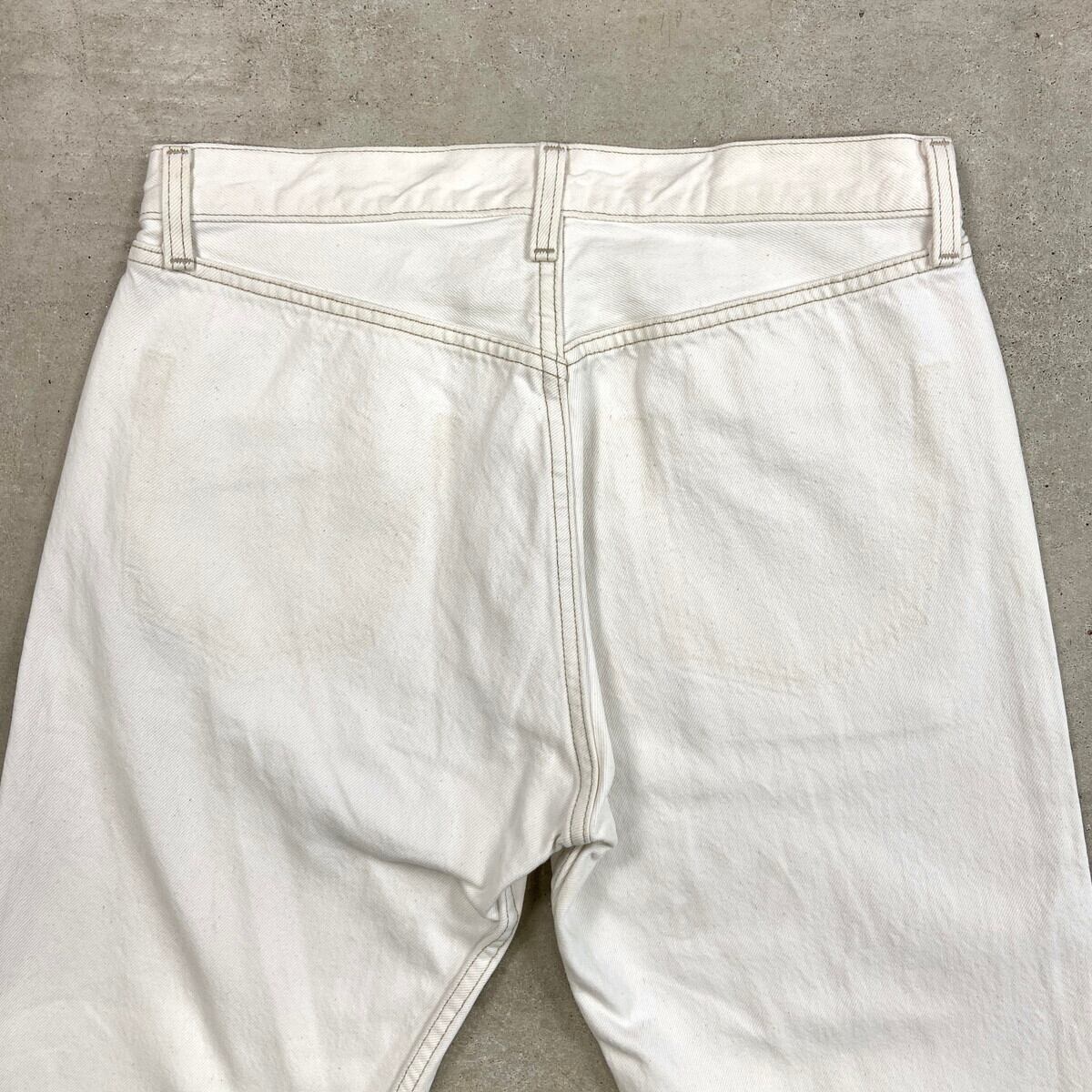 90年代 USA製 Levi's リーバイス 501 ホワイトデニムパンツ ストレート