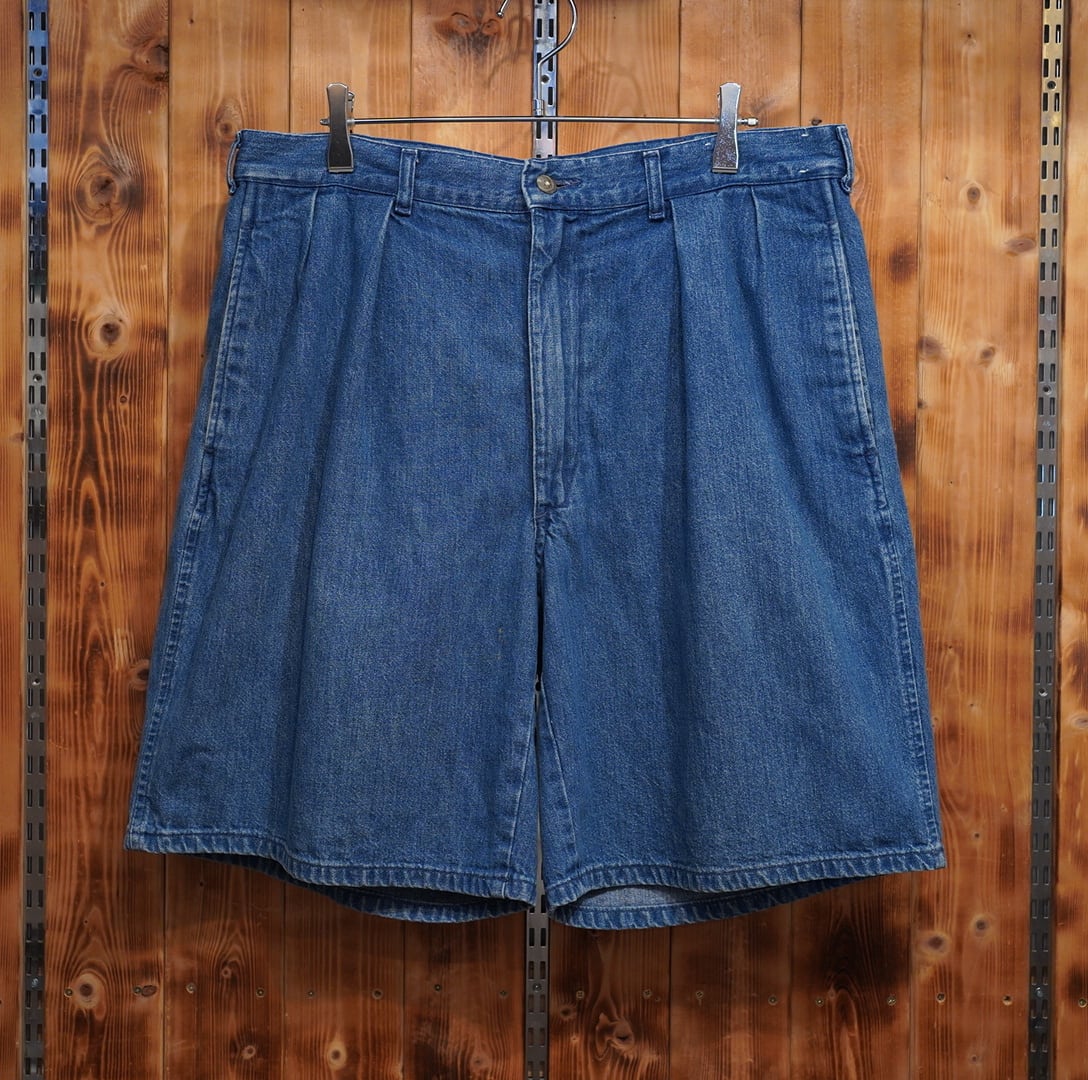 USA製 80s90s polo country デニムショーツ スクエアタグ W34 ralphlauren ラルフローレン ポロカントリー ハーフパンツ