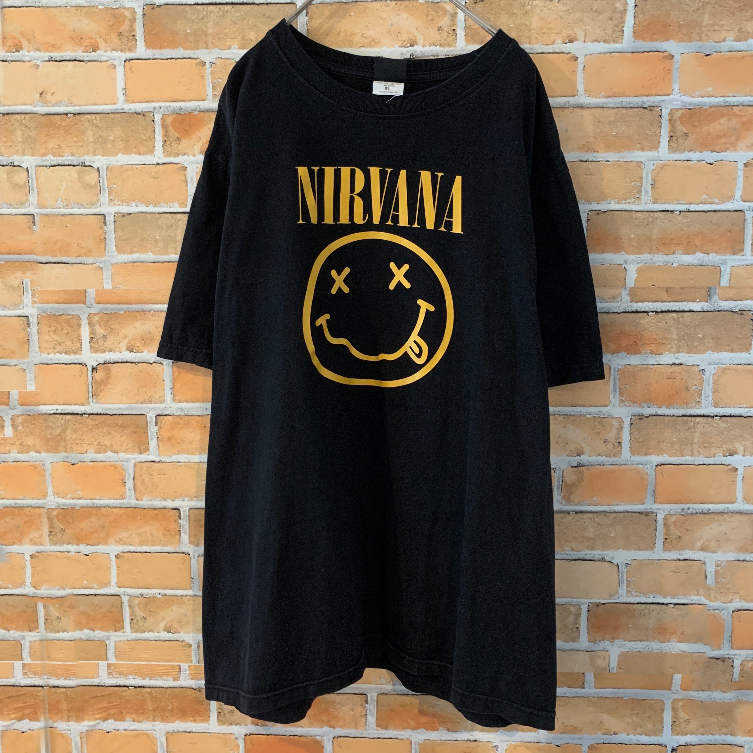 against】ニルヴァーナ Tシャツ バックプリント バンt | 古着屋手ぶら ...