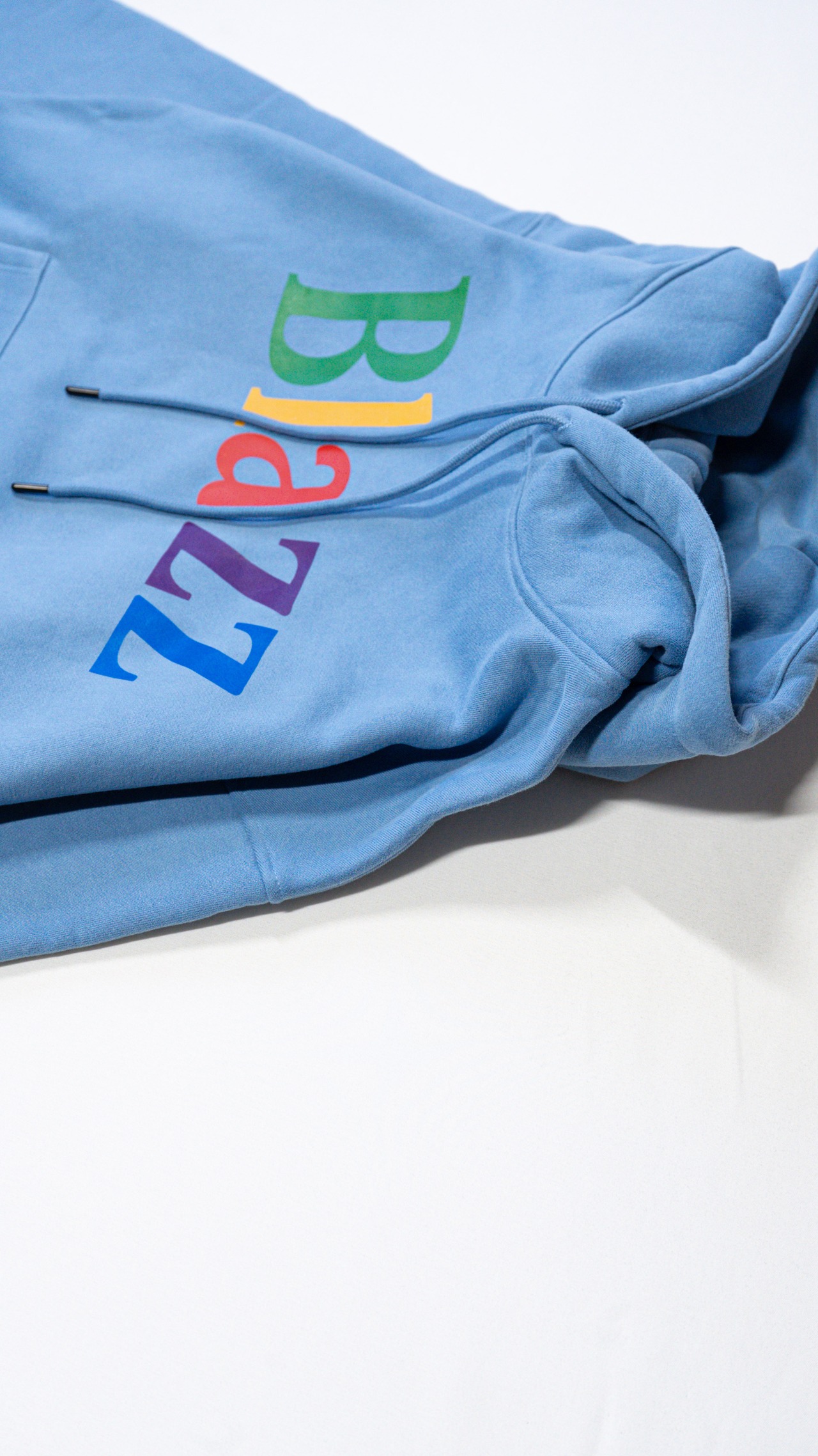 Apple in Smoke Heavy Oz Hoodie [Blue]