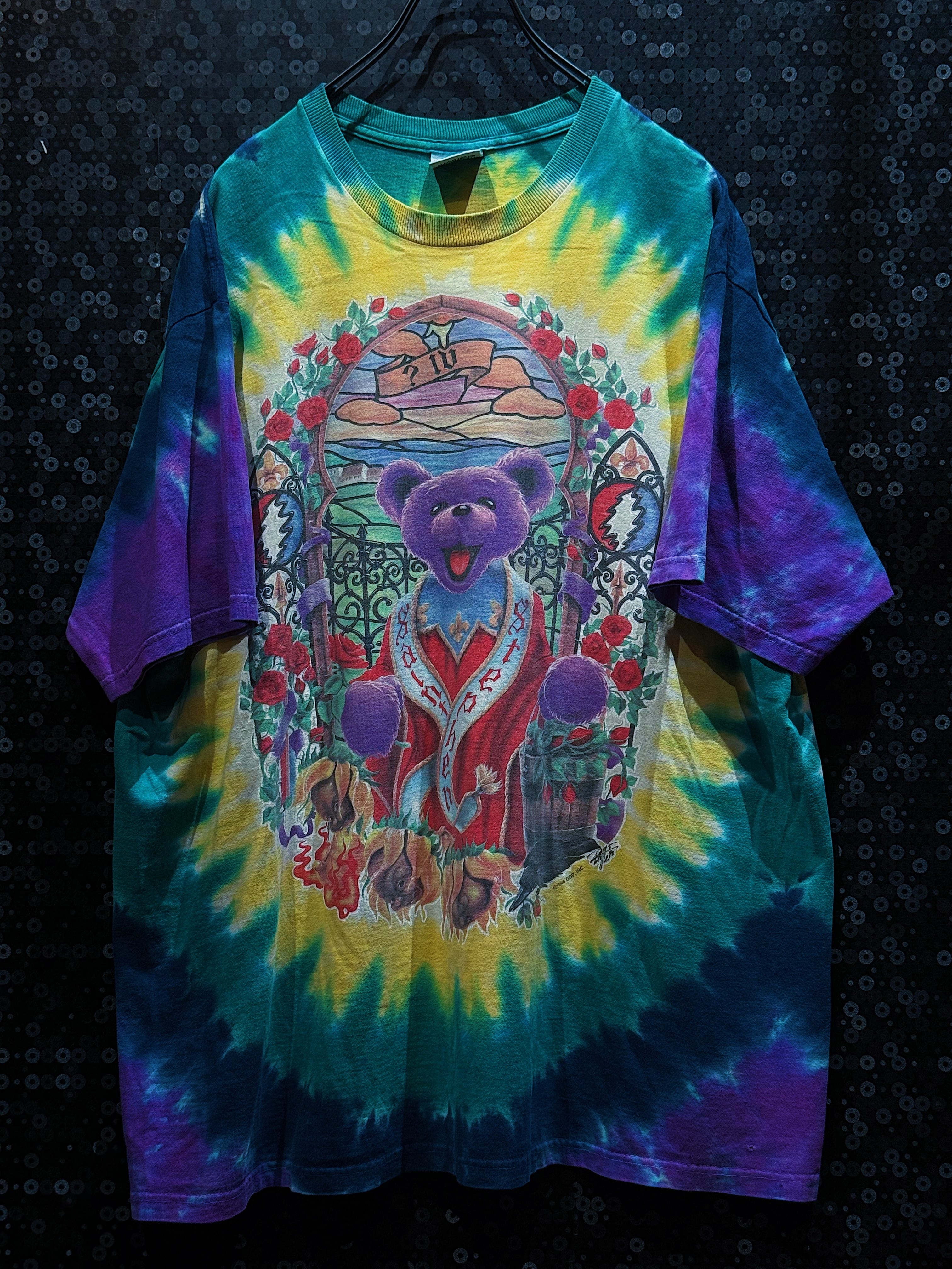 【ÆIEM】"Grateful Dead"vintage character Dancing Bear detail T-shirt