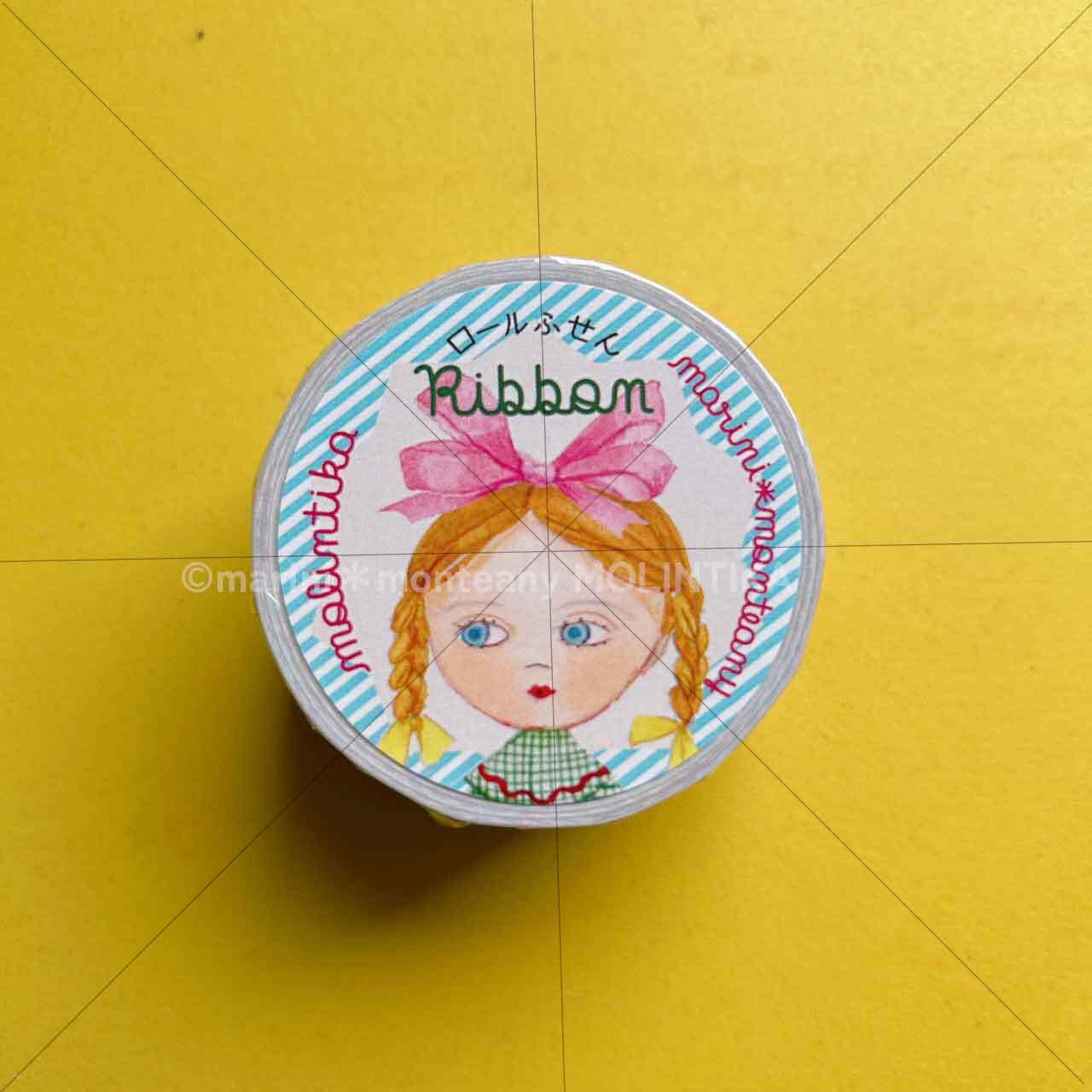 ロール付箋 ribbon | molintika