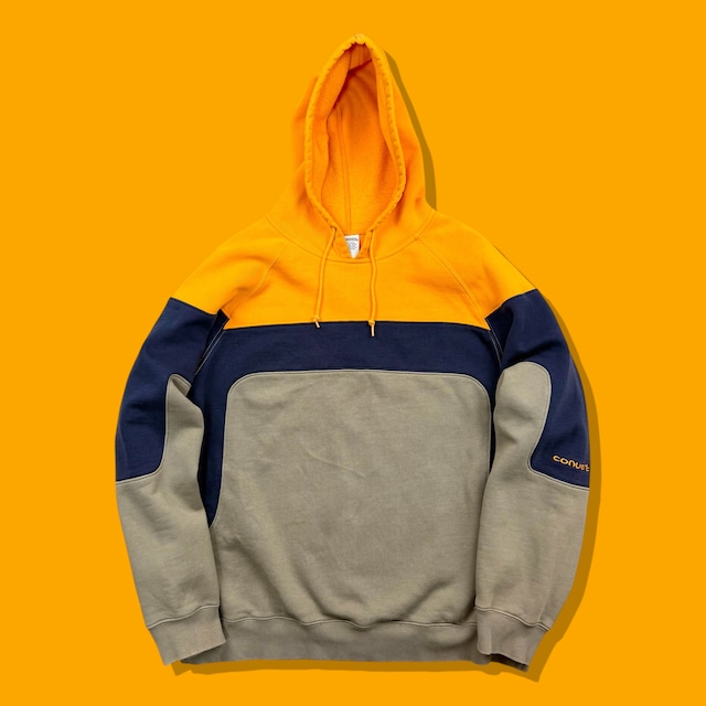 2001 Columbia CONVERT Color Block Sweat Hoodie