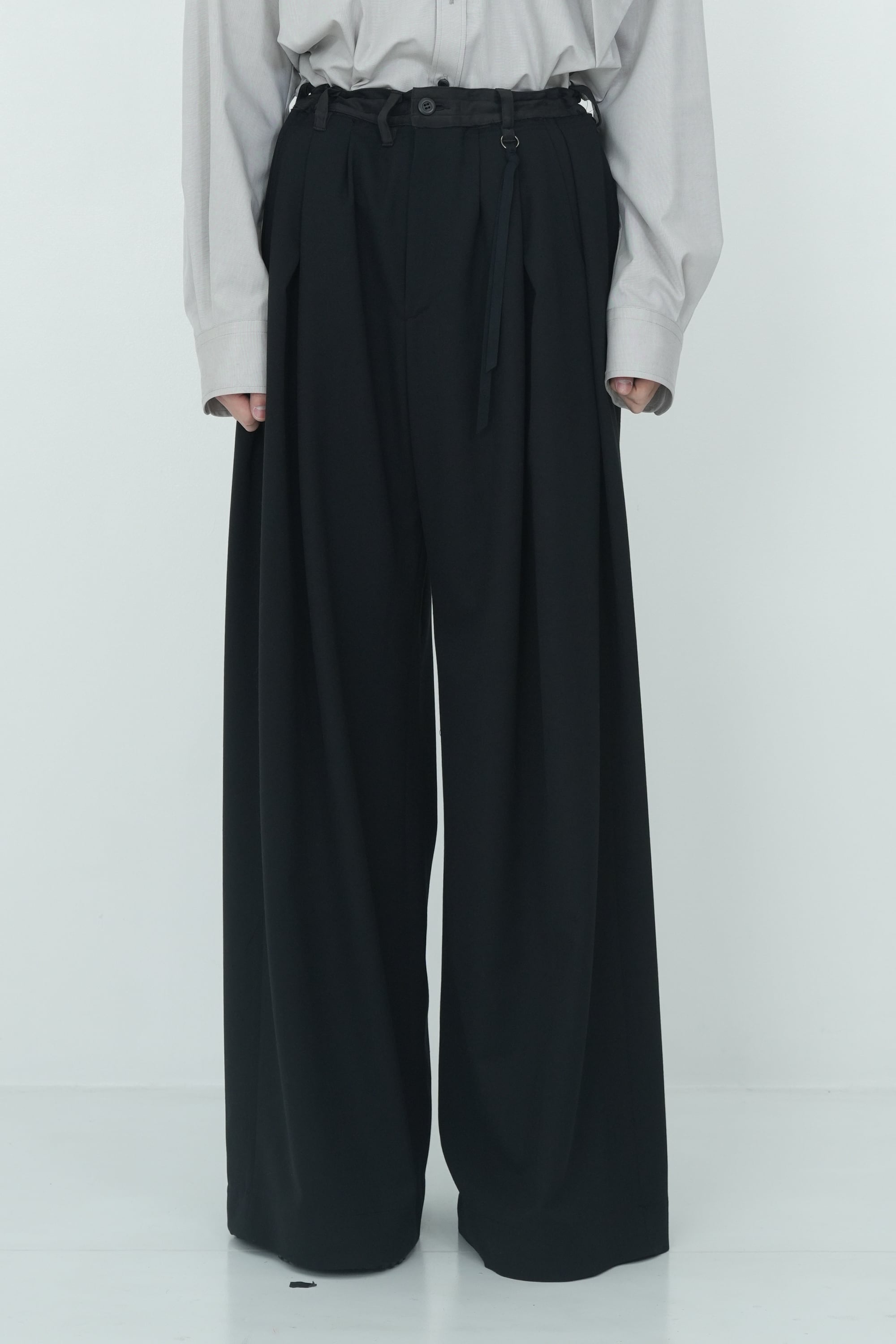 26AW | MEN】Tamme タム / 4-TUCK WIDE SLACKS / ワイドスラックス