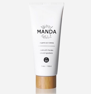 MANDA Organic Sun Creme(SPF 50) - 94g (100 ml) マンダ 日焼け止め オーガニック