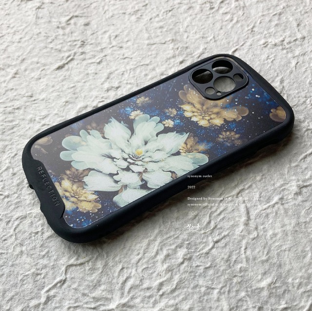 【iPhone12/12Pro/OUTLET】華誕 - 和風 グリップiPhoneケース / リフレクション