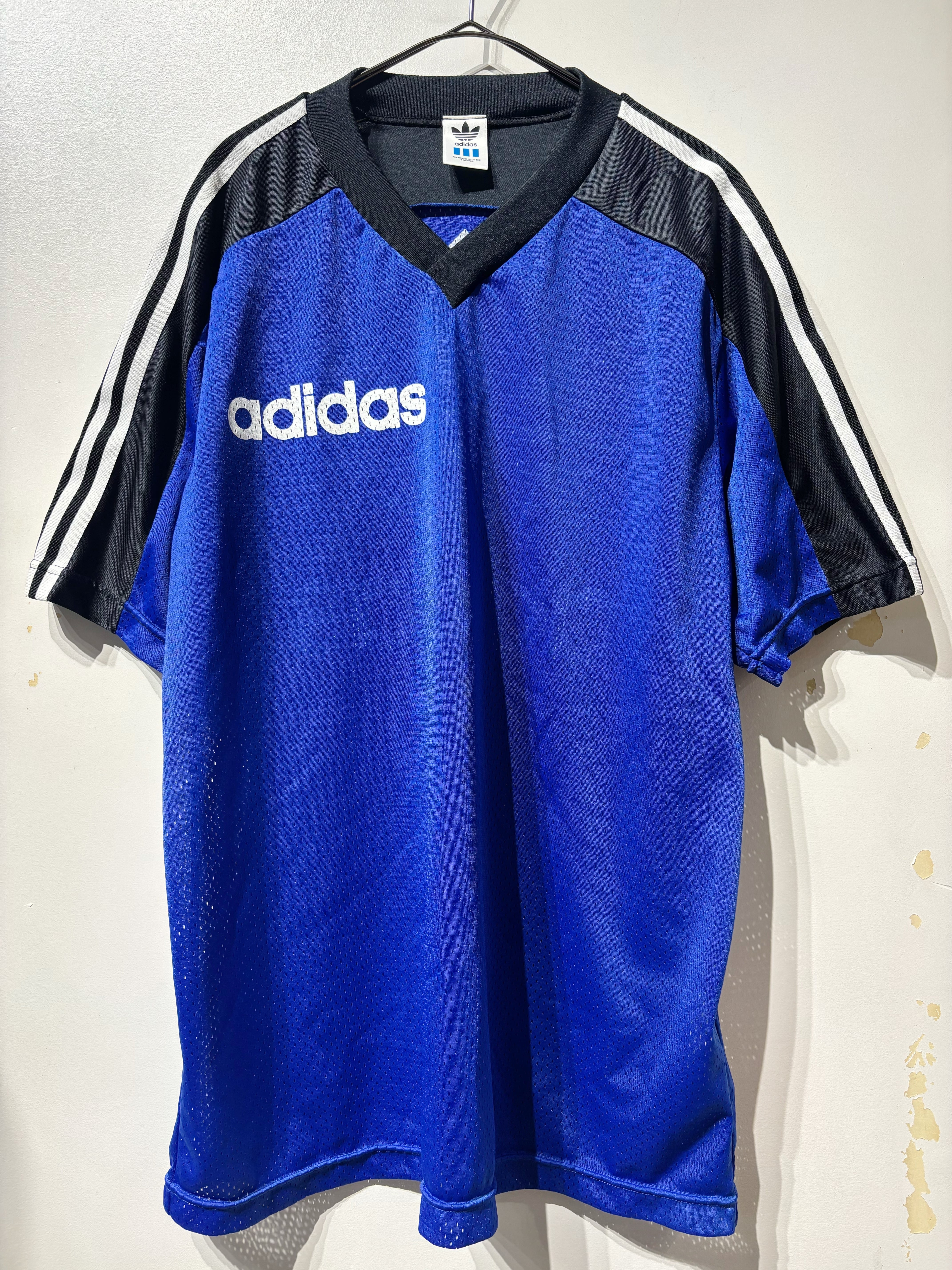 (CS2438)90’s adidas trefoil mesh jersey