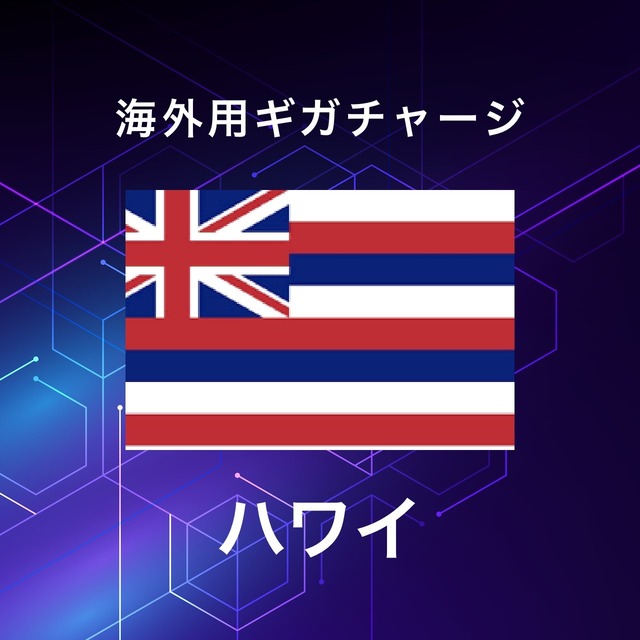 【ハワイ】海外GBチャージ | サムライチャージWiFi専用