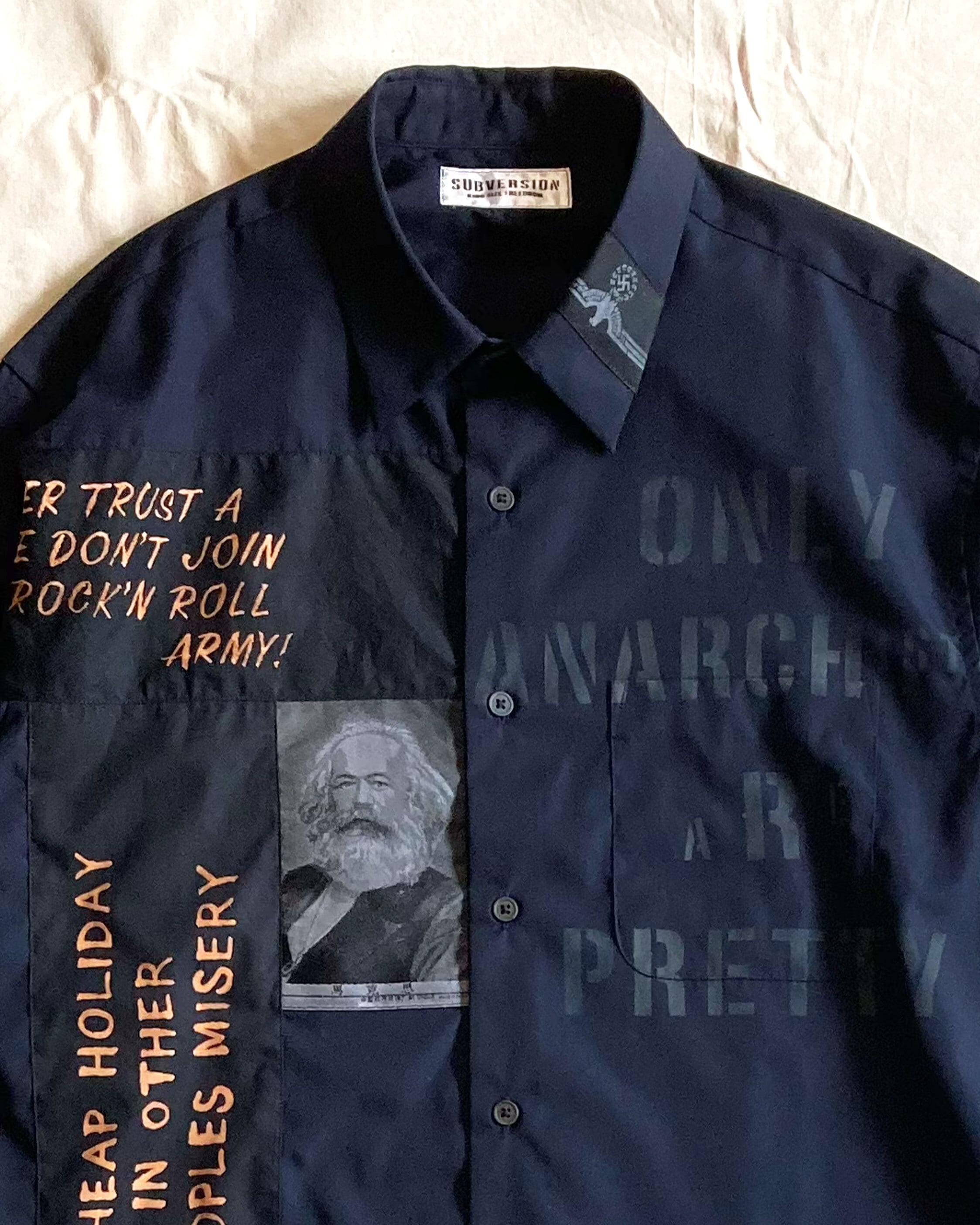 SUBVERSION ANARCHY SHIRTS #042 S:SIZE