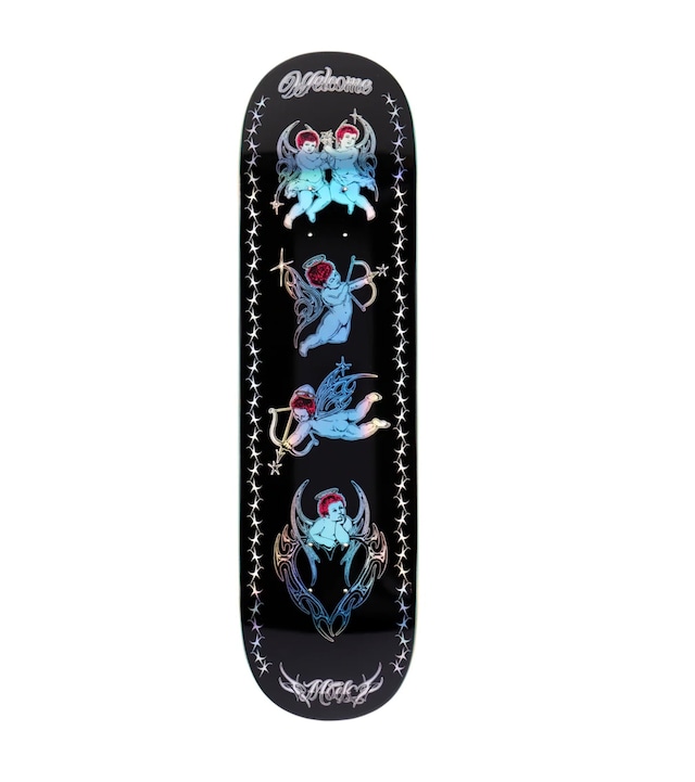 WELCOME / INFINITELY BATTY ON SON OF PLANCHETTE - BLACK/PRISM FOIL - 8.38"