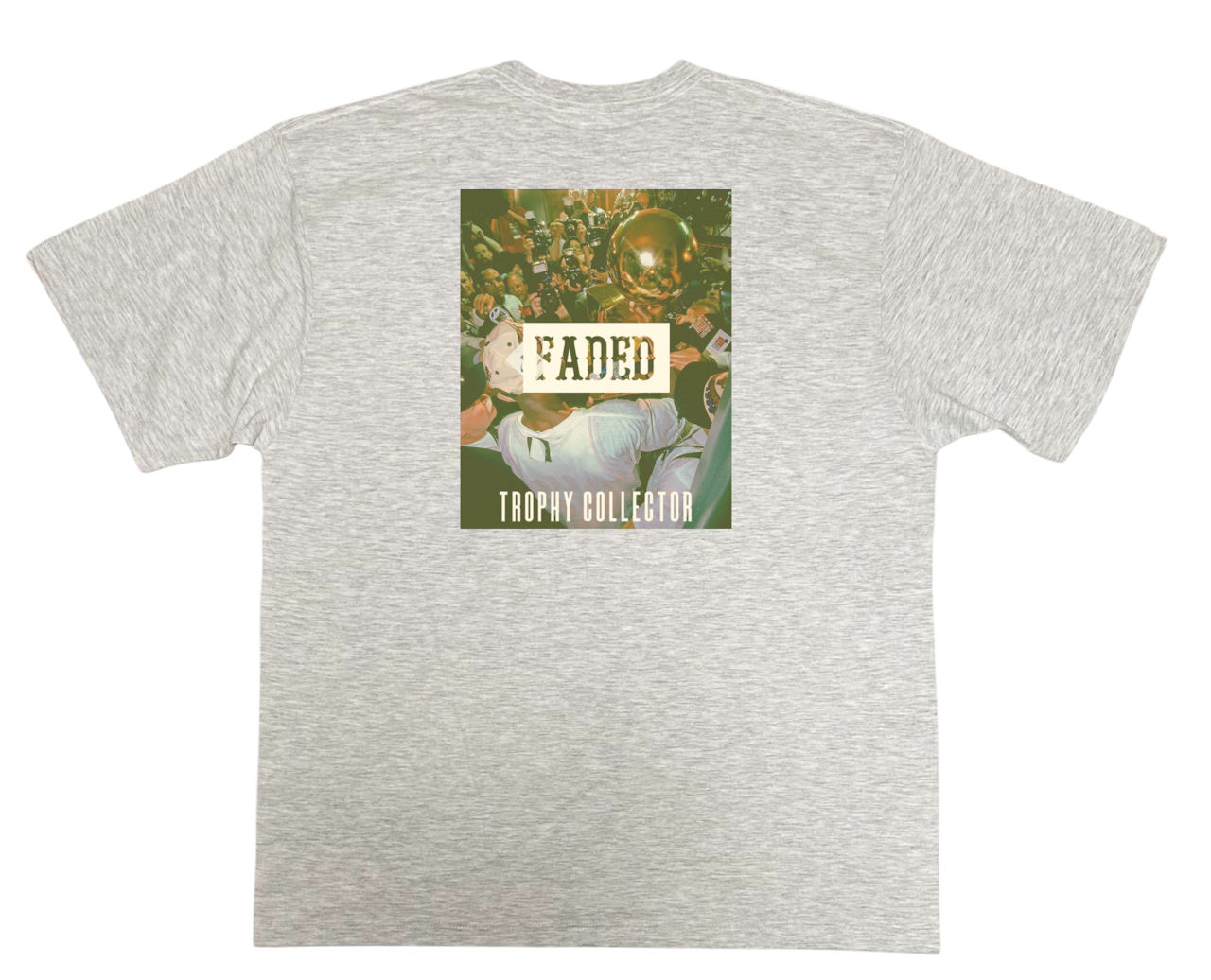 FADED BACK PRINT TEE