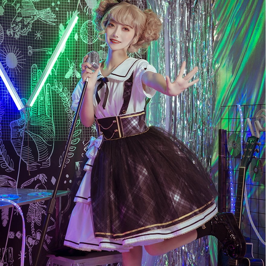 SEASONZ ロリータ アイドル衣装 セットアップ シャツ JSK ジャンパー